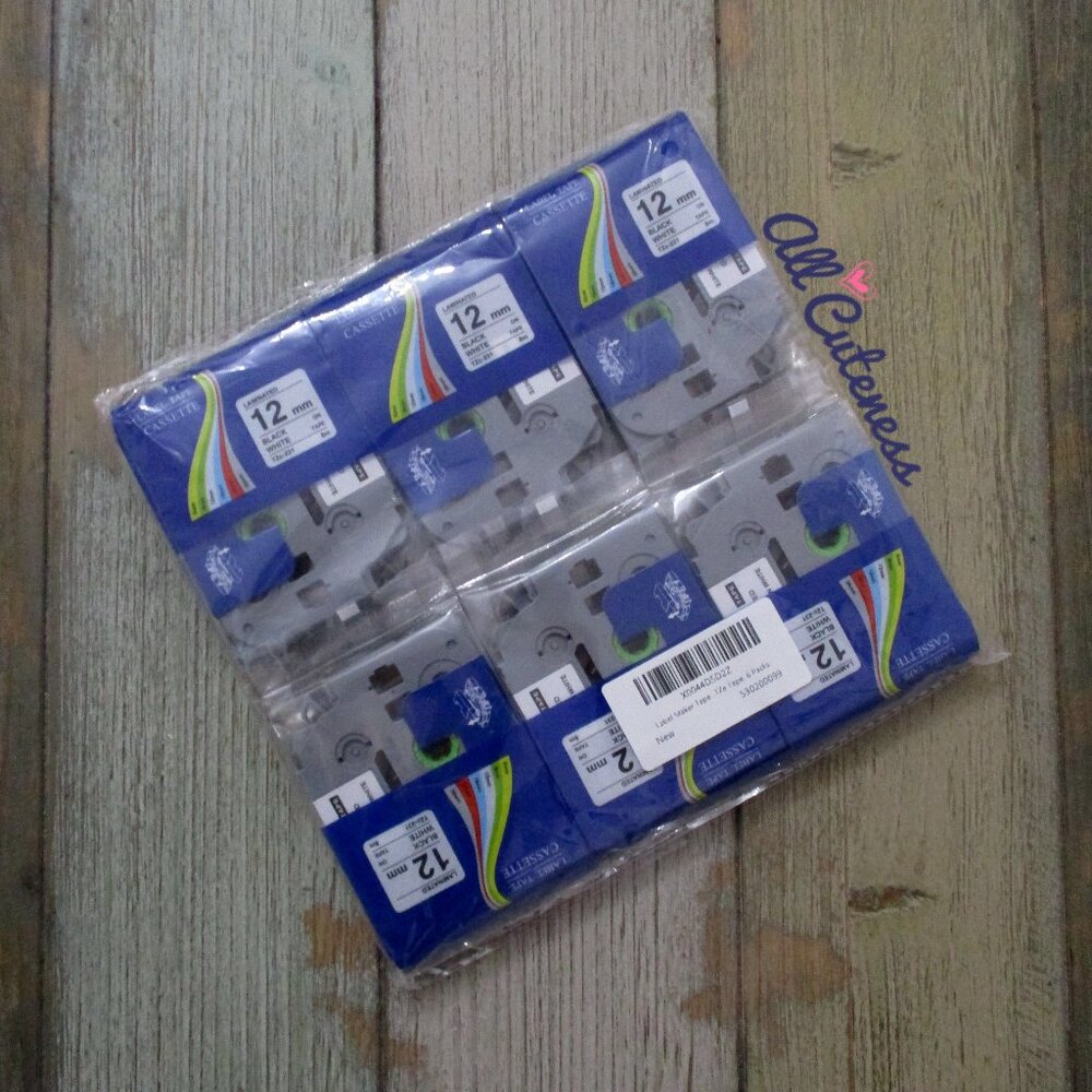 6 Label Maker Tape
